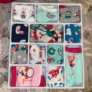 12 days of 🎄 socks - girls size 9-2.5